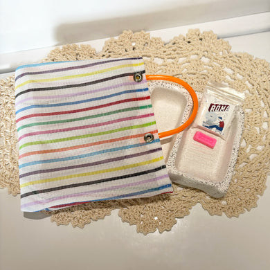 Mini Lavaderito w/ Mini Mercadito Bag and Mini Soaps - Brush Cleaner