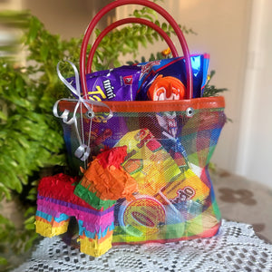 30 PCS Mexican Candy Mercadito Bag w/ Mini Piñanta