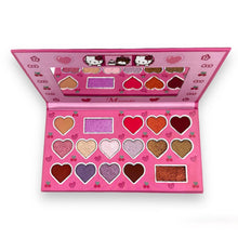 Load image into Gallery viewer, Cat and Friend Pink 16 Color Eyeshadow Palette