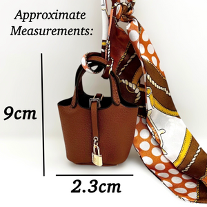 Mariana Purse Keychain w/ Ribbon