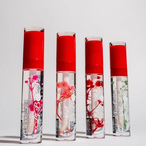 2 PCS - Rose Scented Lip Oil Gloss