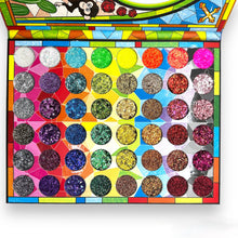 Load image into Gallery viewer, Frida K Inspired Glitter Eyeshadow Palette