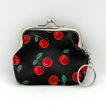 Load image into Gallery viewer, Cherry Coin Purse Keychain