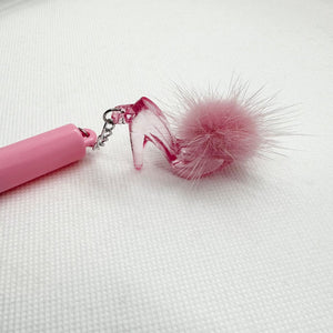 Lipgloss with High Heel Shoe Charm