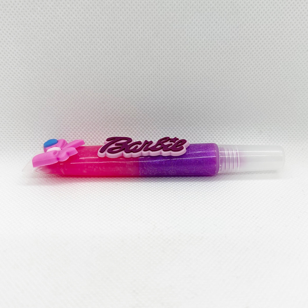 Multicolor Lipgloss with Charm Attached