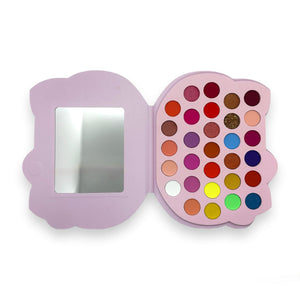 Cute Pink Cat Shaped Eyeshadow Palette