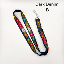 Load image into Gallery viewer, Artisanal Embroidered Lanyard - Multicolor
