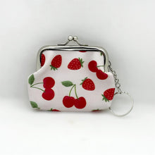 Load image into Gallery viewer, Cherry Coin Purse Keychain