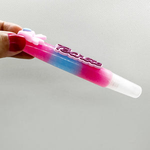 Multicolor Lipgloss with Charm Attached