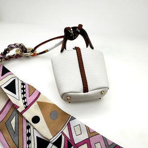 Mariana Purse Keychain w/ Ribbon