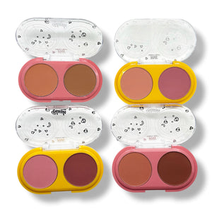 Pizza Themed Duo Blush Powder