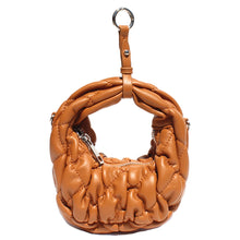 Load image into Gallery viewer, QUILTED CUSHION ZIPPER PURSE CHARM