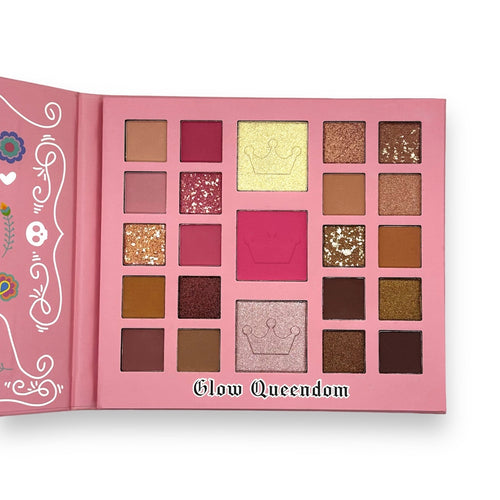 Pink Hair Day of the Dead Eyeshadow Palette