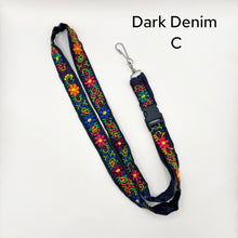 Load image into Gallery viewer, Artisanal Embroidered Lanyard - Multicolor