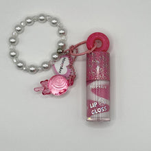 Load image into Gallery viewer, Swirl Lipgloss with Keychain