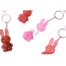 Load image into Gallery viewer, Bunny Kiss Lipgloss Keychain