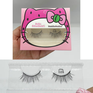 Cute Cat Character Eyelashes