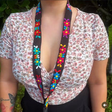 Load image into Gallery viewer, Artisanal Embroidered Lanyard