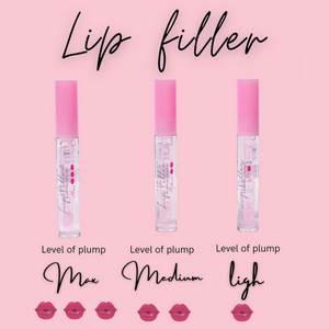 3 PC - Lip Filler Plumping Lipgloss