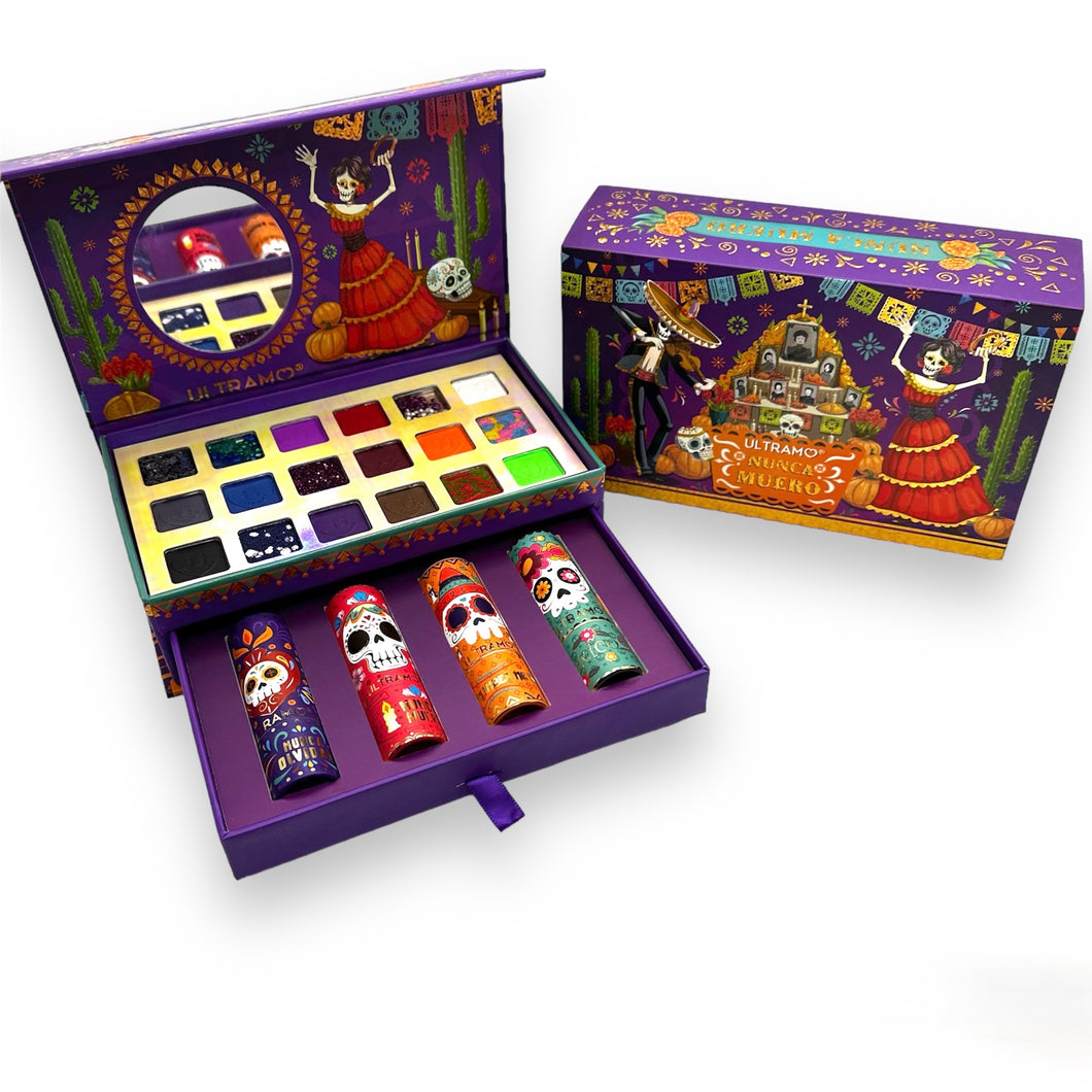 Nunca Muero Eyeshadow and Lipstick Box