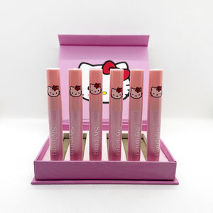 Cute Kitty 6 pc Matte Liquid Lipstick Set