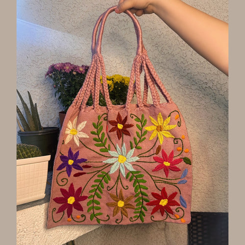 Esme Embroidered Tote Bag