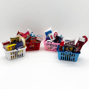 6 PCS Mystery Mini Magnets with Mini Shopping basket
