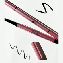 Load image into Gallery viewer, Double Sided Liquid and Gel Eyeliner - Black