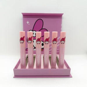Mel Set of 6 Matte Liquid Lipsticks