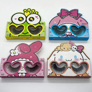 Cute Animal Character Eyelashes
