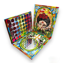 Load image into Gallery viewer, Frida K Inspired Glitter Eyeshadow Palette