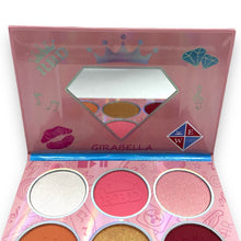 Load image into Gallery viewer, R-B-D Inspired Blush and Highlighter Palette