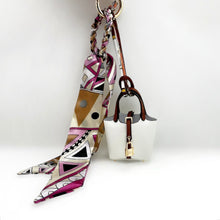 Load image into Gallery viewer, Mariana Purse Keychain w/ Ribbon
