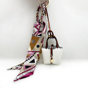 Mariana Purse Keychain w/ Ribbon