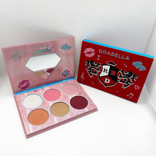 Load image into Gallery viewer, R-B-D Inspired Blush and Highlighter Palette