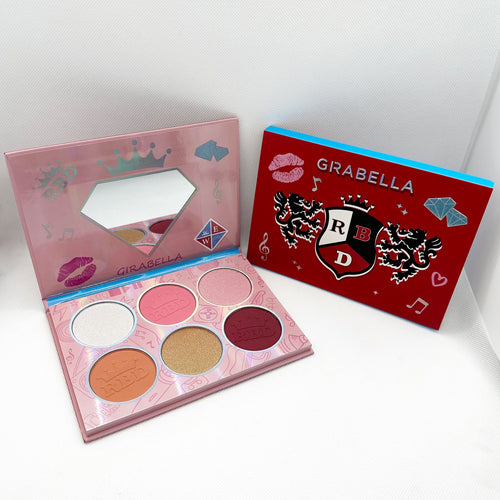 R-B-D Inspired Blush and Highlighter Palette