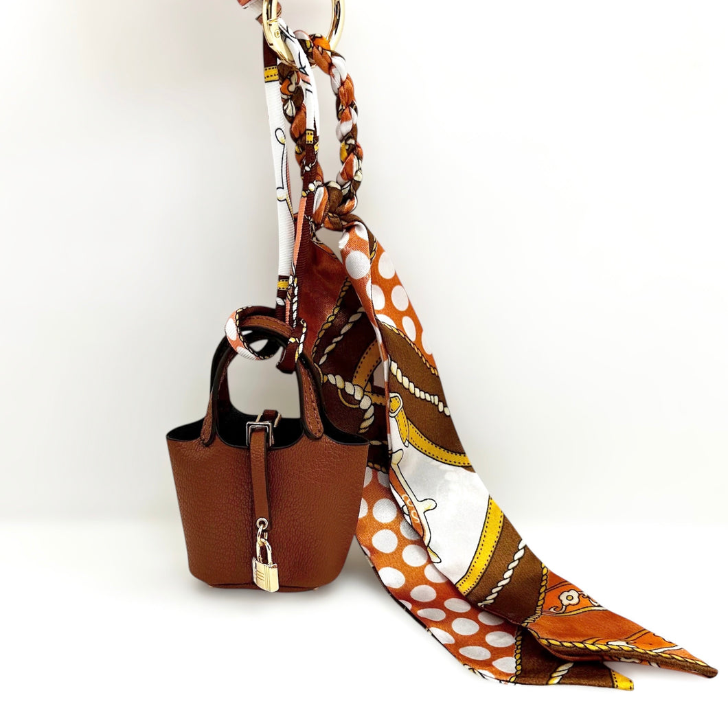 Mariana Purse Keychain w/ Ribbon