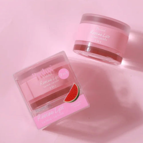 Rescue The Lips - Lip Mask + Lip Scrub 2 in 1
