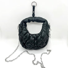 Load image into Gallery viewer, QUILTED CUSHION ZIPPER PURSE CHARM