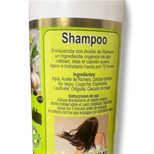 Shampoo Romero con Celulas Madres