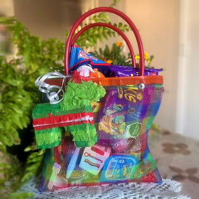 30 PCS Mexican Candy Mercadito Bag w/ Mini Piñanta
