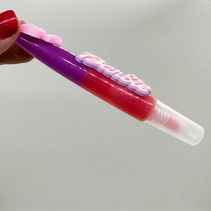Multicolor Lipgloss with Charm Attached