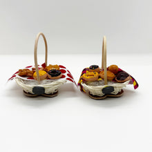 Load image into Gallery viewer, 1 PC Miniature Fridge Magnet Basket with Mexican Sweet Bread CANASTITA CON PAN Y IMAN (Picked Randomly)