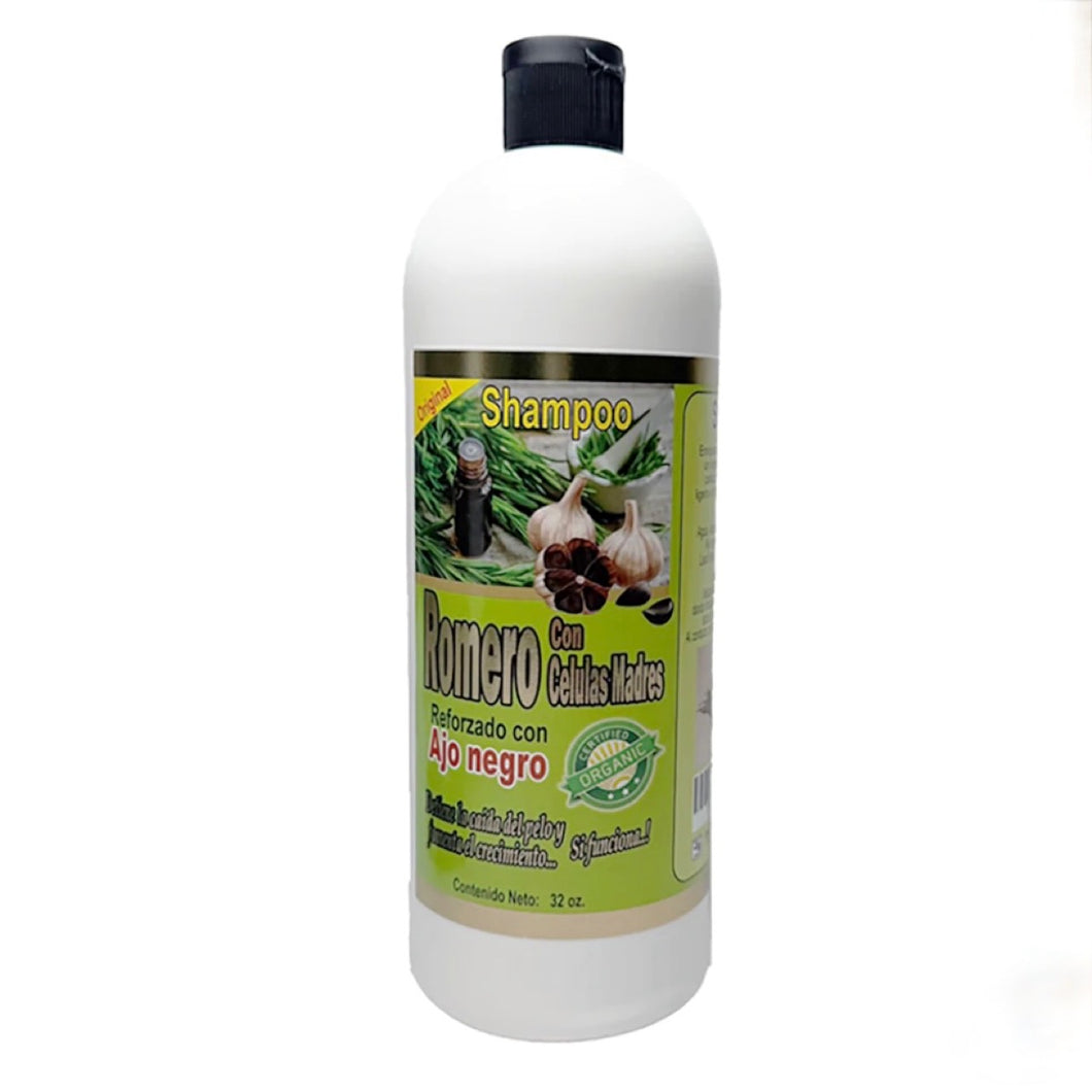 Shampoo Romero con Celulas Madres