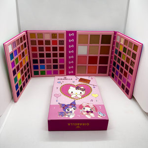 Cat and Friends Large Storybook Eyeshadow, Blush and Highlighter Palette