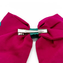 Load image into Gallery viewer, Querida XL Embroidered Bow Hair Clip