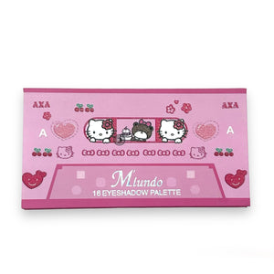 Cat and Friend Pink 16 Color Eyeshadow Palette