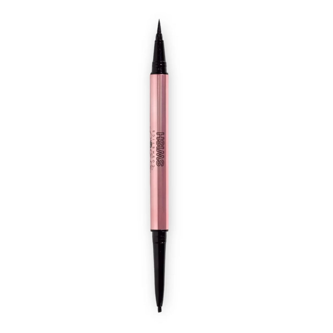 Double Sided Liquid and Gel Eyeliner - Black