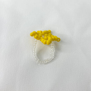 Beaded Star Ring