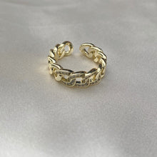 Load image into Gallery viewer, Cuban Link Rhinestone Ring